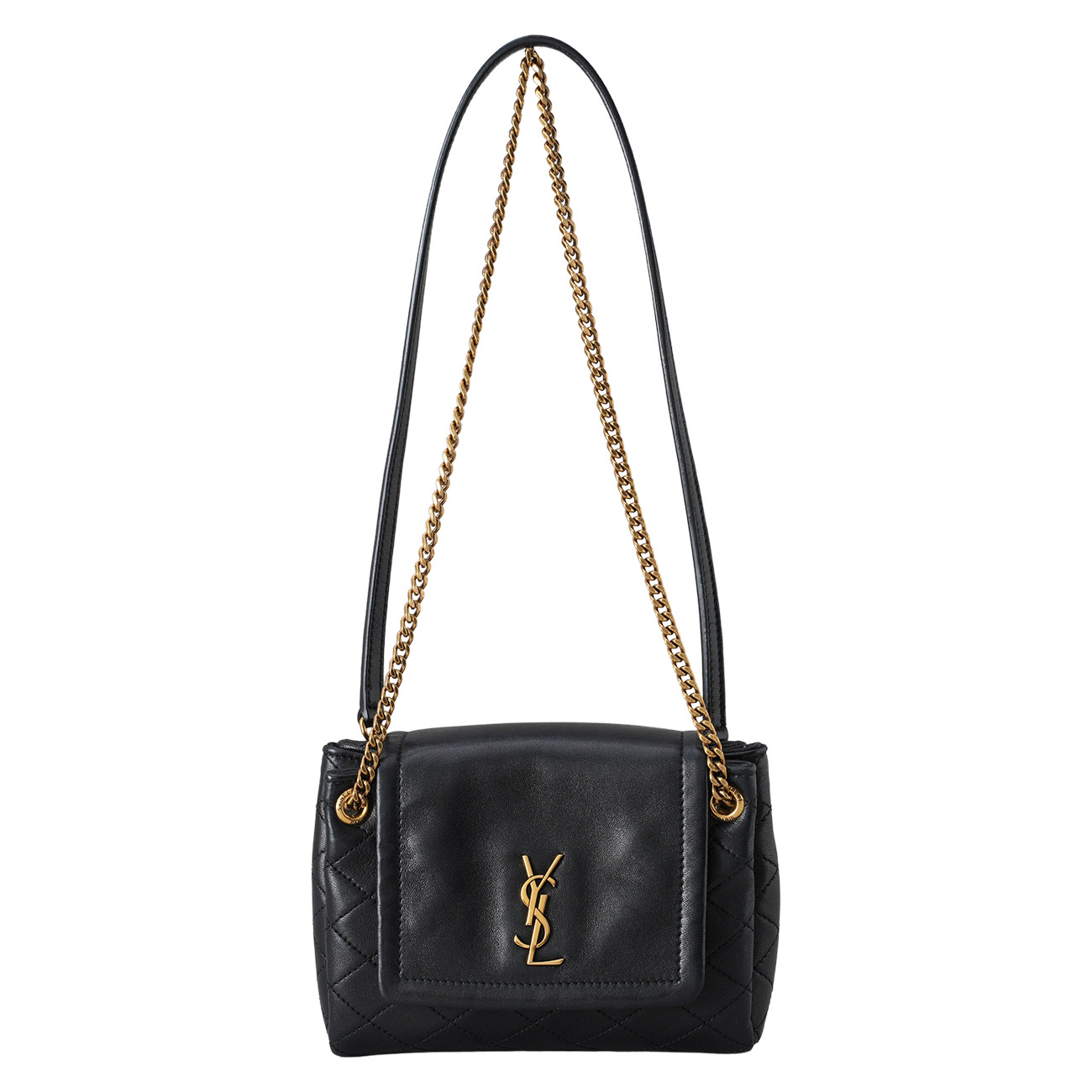 YVES SAINT LAURENT(USED)생로랑 672738 노리타 미니 체인 크로스백